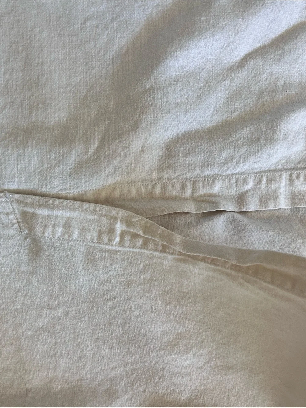 Linen cream Brandy Melville j. galt off White Drawstring Maxi Skirt
